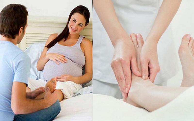 Lợi ích của việc massage chân cho mẹ bầu